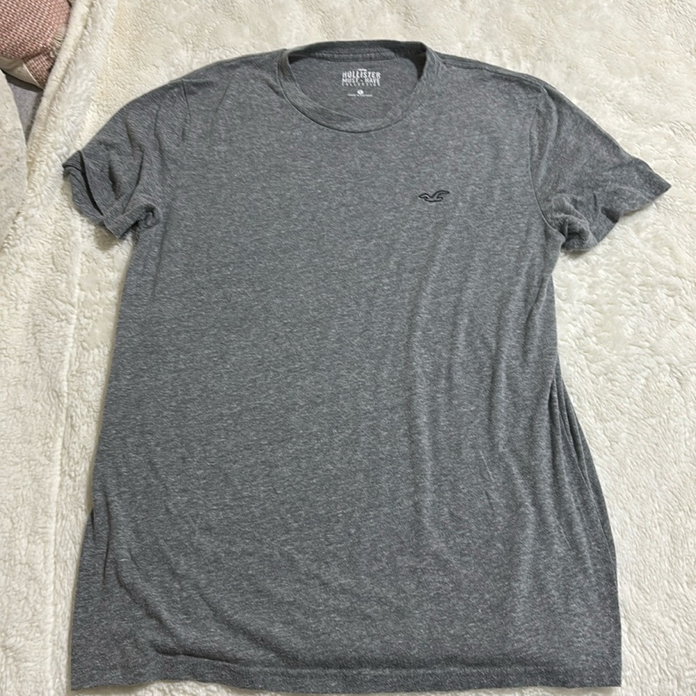 Hollister men’s size small gray T-shirt must have collection